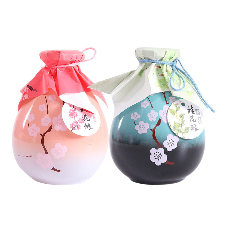 2瓶组合果酒桃花酒少女送礼500ML