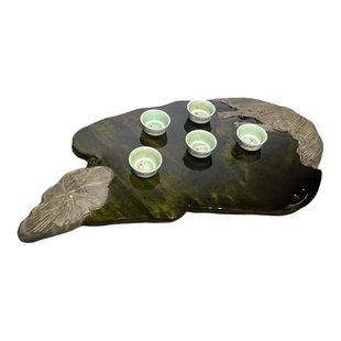 金丝楠木年年有余茶盘实木茶海托盘阴沉木功夫茶具根雕茶台干泡台