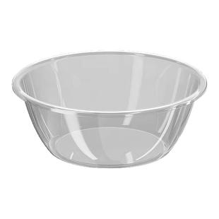 洗脸盆透明加厚塑料大中洗衣服盆子宿舍洗脚盆婴儿小面盆家用厨房