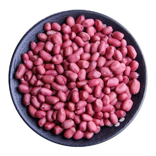 【净重无干燥剂】2025年新货四粒红花生米去壳红皮花生红衣无染色