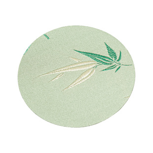 复古织锦杯垫防水隔热垫家用养壶垫六个装茶杯垫茶托功夫茶道配件