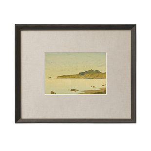 加安加丽小众艺术复古装饰画客厅餐厅中古挂画玄关背景壁画墙画