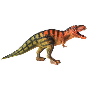 儿童玩具中国食肉恐龙大号勇士特暴龙模型实心仿真动物白垩纪摆件