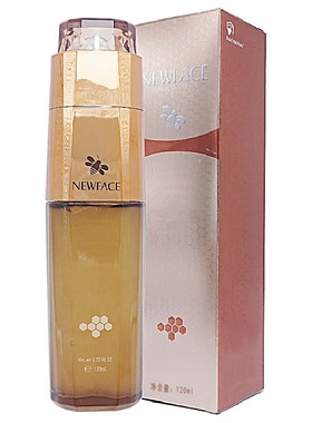 新面孔蜂胶美颜柔肤水120ml蜂养颜保湿粘稠正品 送洗发水500g