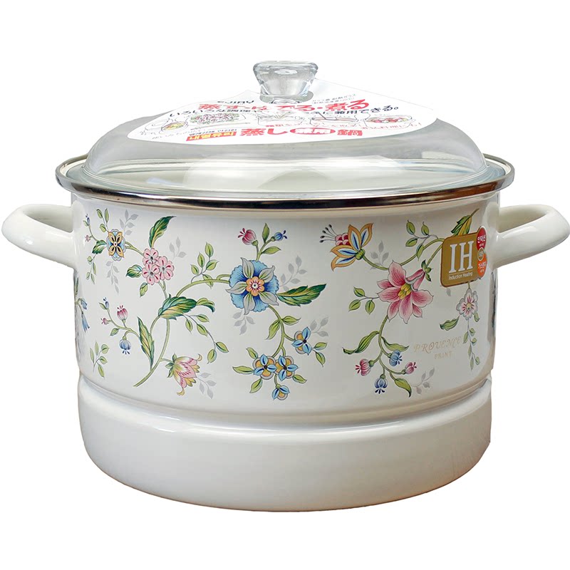 ejiry品牌搪瓷蒸锅电磁炉通用