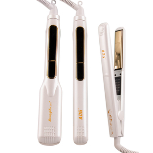 宫村浩气同款罗曼迷你小电夹板卷直两用金色刘海内扣直发造型夹板