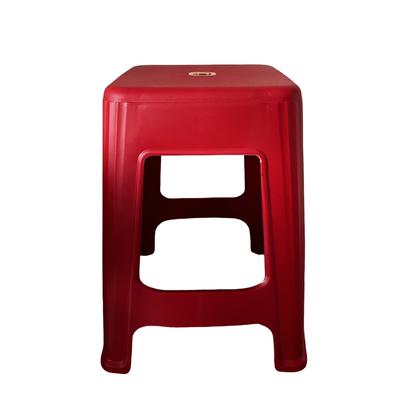 塑料凳子家用聚会防滑凳餐桌客厅加厚方凳熟胶厚实备用凳可叠放凳