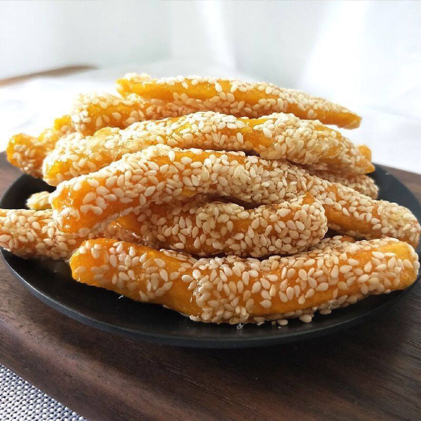 香薯爷拔丝红薯脆条原味芝麻紫薯条酥脆地瓜干番薯干休闲解馋零食