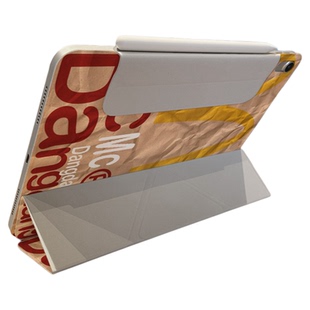 【3+Y折x磁吸分离】复古纸袋适用于ipadair6平板保护套2025新款10.9寸苹果18版10.2双面夹pro11搭扣13横竖壳