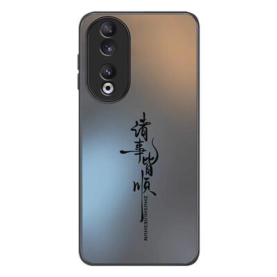 适用荣耀90手机壳Honor华为90pro新款90GT保护套X90全包P90防摔REA一AN00曲屏REP专用MAG外壳por爆款后壳男女