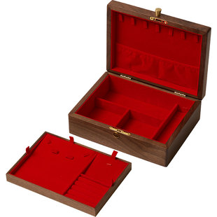 梵瀚 三金五金首饰盒定亲彩礼高级结婚新婚伴手礼送闺蜜订婚礼物