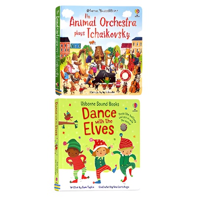 Usborne触摸按键发声书英文原版