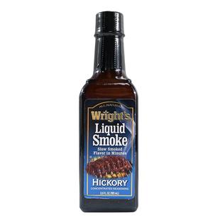 莱特美国赖特烟熏果木香烧烤调味汁腌肉料 Wright's Liquid Smoke