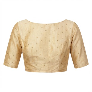 印度风情进口新品七色设计感纱丽内搭中袖丝混纺百搭气质短上衣