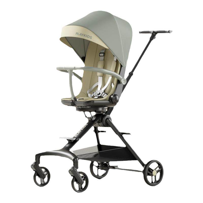 playkids普洛可A6pro遛娃神器婴儿推车可坐可躺轻便折叠0-3岁宝宝