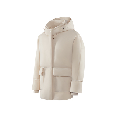 skyhand羽绒服白鸭绒连帽款