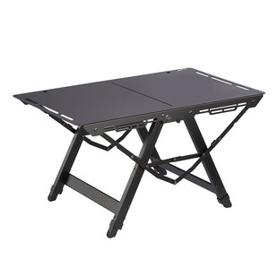 山野者战术折叠桌可升降铝合金速开桌户外多功能野餐桌便携式露营
