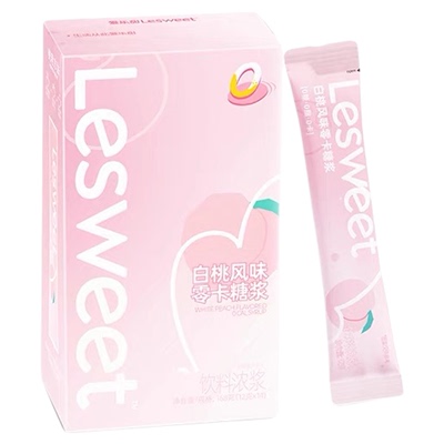 爱乐甜零卡糖浆便携条装