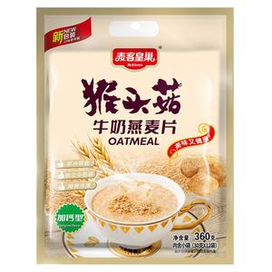 猴头菇牛奶加钙燕麦片罐装500g