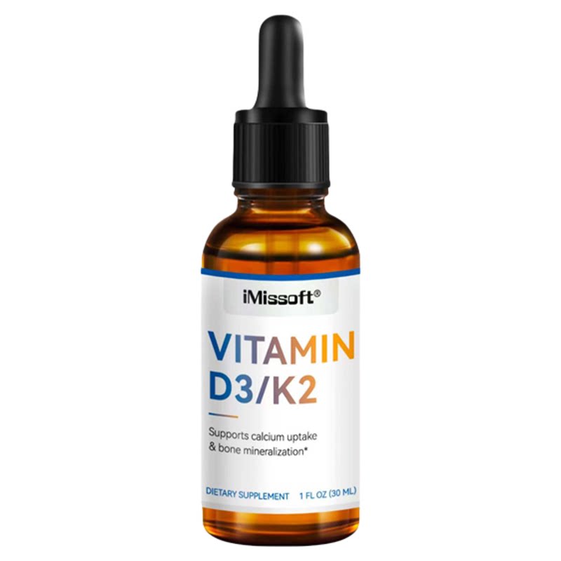 iMissoft 艾慕斯维生素VD3K2滴剂助钙吸收成人儿童男女美国进口