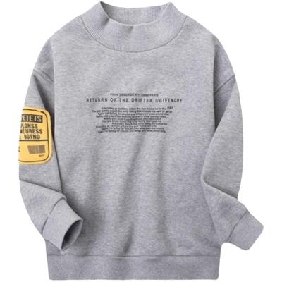 卫衣纯棉儿童加绒特价韩版男童潮