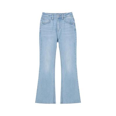 ABLEJEANS女士宽松喇叭牛仔裤