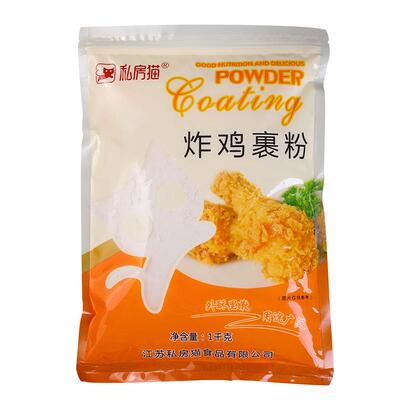 私房猫香酥脆炸裹粉面包糠