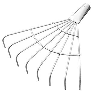 不锈钢草耙搂草耙子耙子杂物耙树叶园艺工具爪耙多功能扫地落叶扒