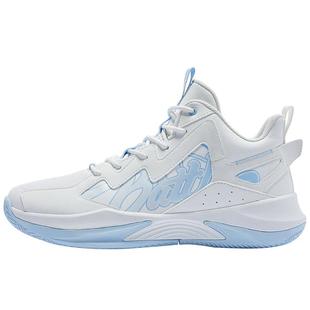 乔丹男鞋高帮篮球鞋男皮面防水耐磨实战球鞋鞋子场地战靴运动鞋男