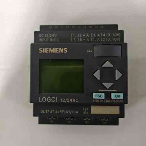 议价6ED1 052-1MD00-0BA6 控制器 LOGO!12/24RC 工控模块维修