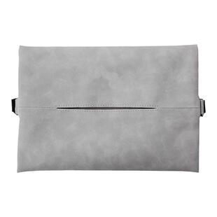 车载扶手箱纸巾盒汽车内用抽纸盒简约绑带餐巾纸套袋用品装饰大全