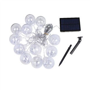 LED彩灯太阳能满天星灯串窗帘灯瀑布灯户外防水许愿球装饰氛围灯