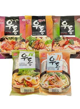 韩国进口乌冬面多口味速食方便面