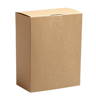 牛皮纸盒空白简易通用折叠散茶