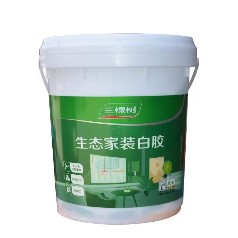 三棵树生态家装白乳胶木工专用强力手工DIY木头墙纸大桶家具速干