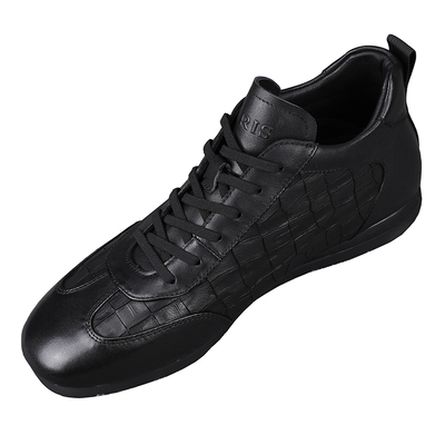 真皮系带保暖时尚拼接高帮板鞋