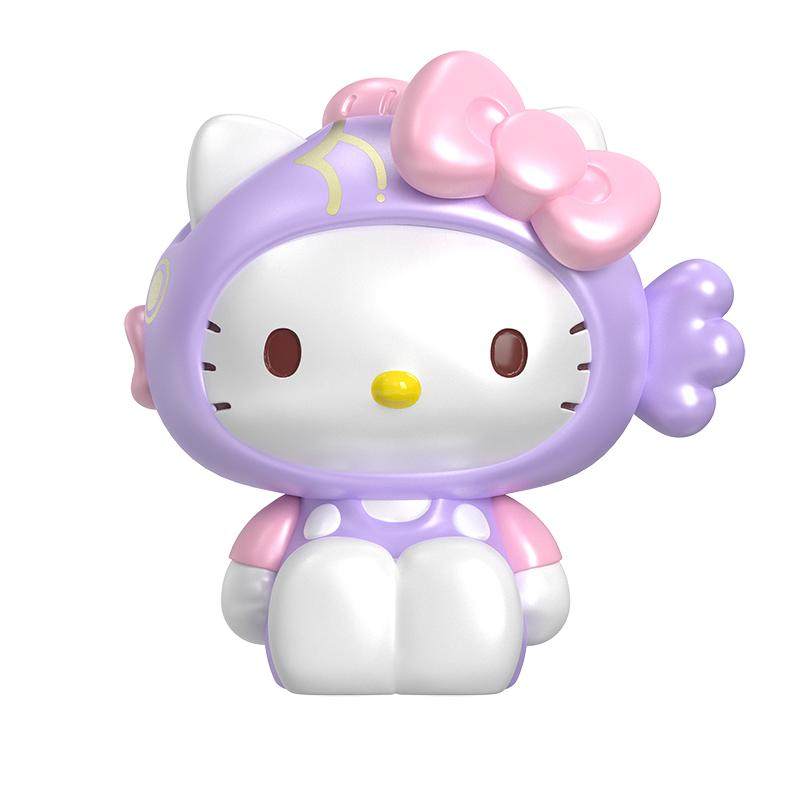 三丽鸥Hellokitty喜遇锦鲤系列萌趣豆凯蒂猫萌粒盲盒摆件女生礼物