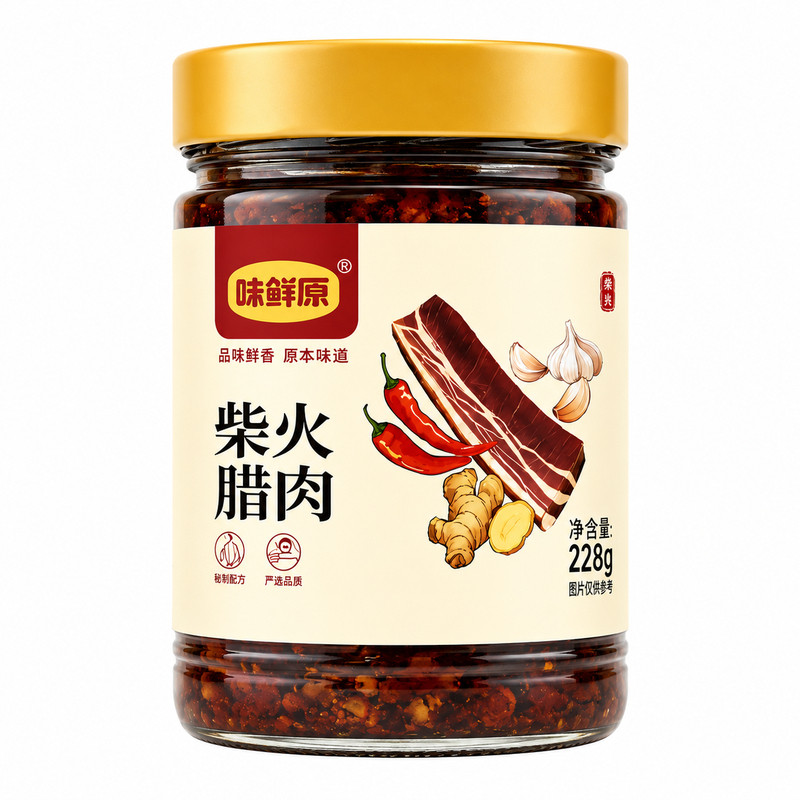 正宗湖南特产柴火烟熏腊肉