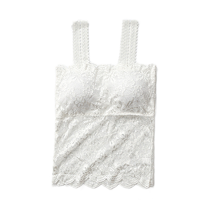 蕾丝内搭吊带背心长款