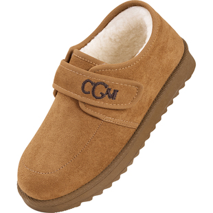 老北京布鞋女2025新款冬季加绒加厚保暖休闲舒适妈妈雪地防滑棉鞋