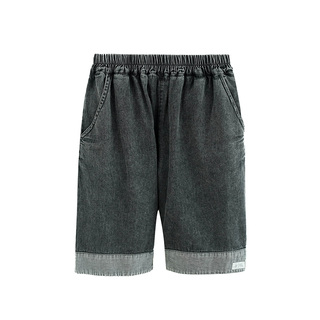 砚台家童装韩版男童牛仔中裤夏款七分裤儿童宽松阔腿裤宝宝裤子潮