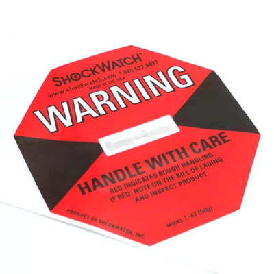 shockwatch原装进口物流震动标签