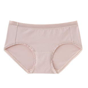 顶呱呱内裤女纯棉中腰大码少女日系顶瓜瓜棉质面料三角裤透气短裤