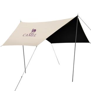 骆驼天幕帐篷户外2026桌椅露营六件套便携式折叠穹顶黑胶遮阳