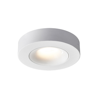 超薄圆形明装筒灯中古奶油风可可蛋奶春雨斗胆灯过道玄关走廊入户