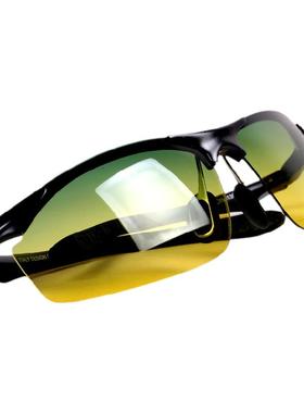 日夜两用偏光驾驶镜司机防远光