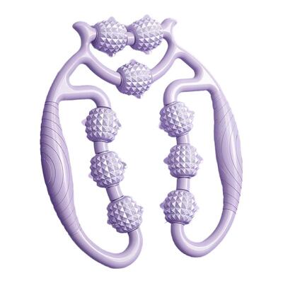 环形夹腿滚轮大小腿按摩器