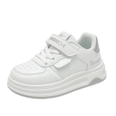 回力童鞋小白鞋女童鞋子防水2025新款秋季儿童板鞋男童白色运动鞋