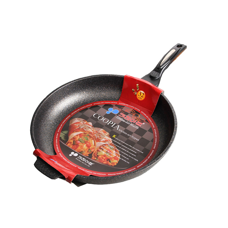 韩国进口麦饭石不粘煎锅家用