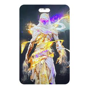 和平精英墨龙九天吃鸡卡套沙丘之主地铁门禁卡套收纳咕卡套饭卡保护套带挂绳挂脖胸卡周边学生校园炫酷滑盖卡